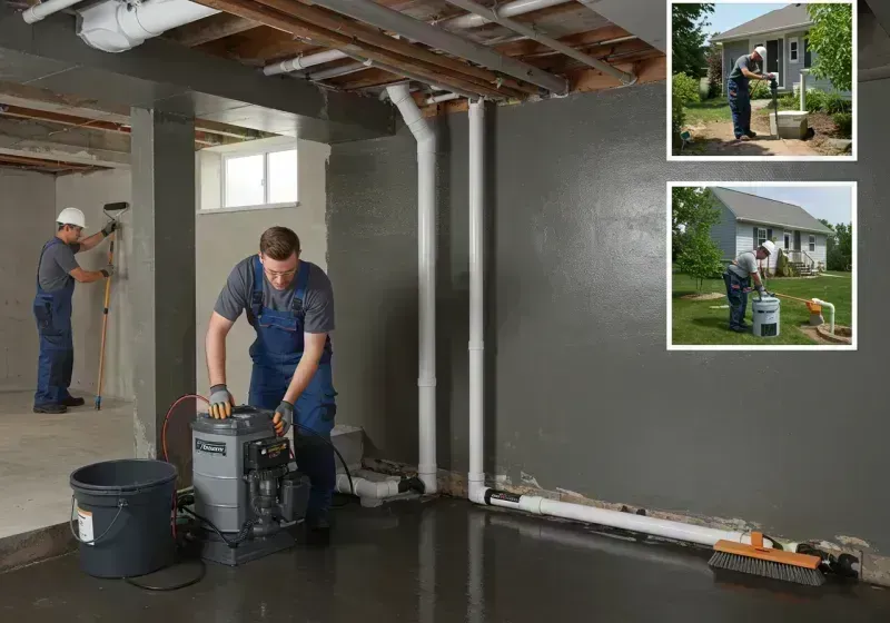 Basement Waterproofing and Flood Prevention process in Lake Camelot, IL